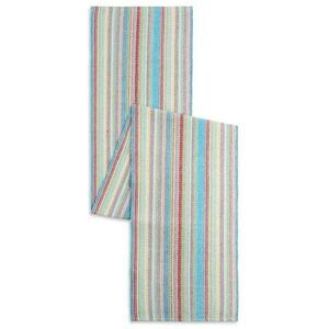 Pioneer Woman Chunky Stripe Table Runner Red Blue 14"W x 90"L New